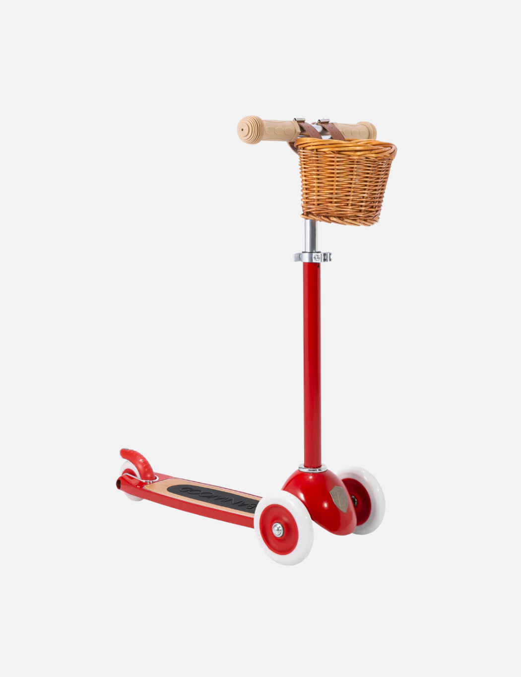 red banwood scooter