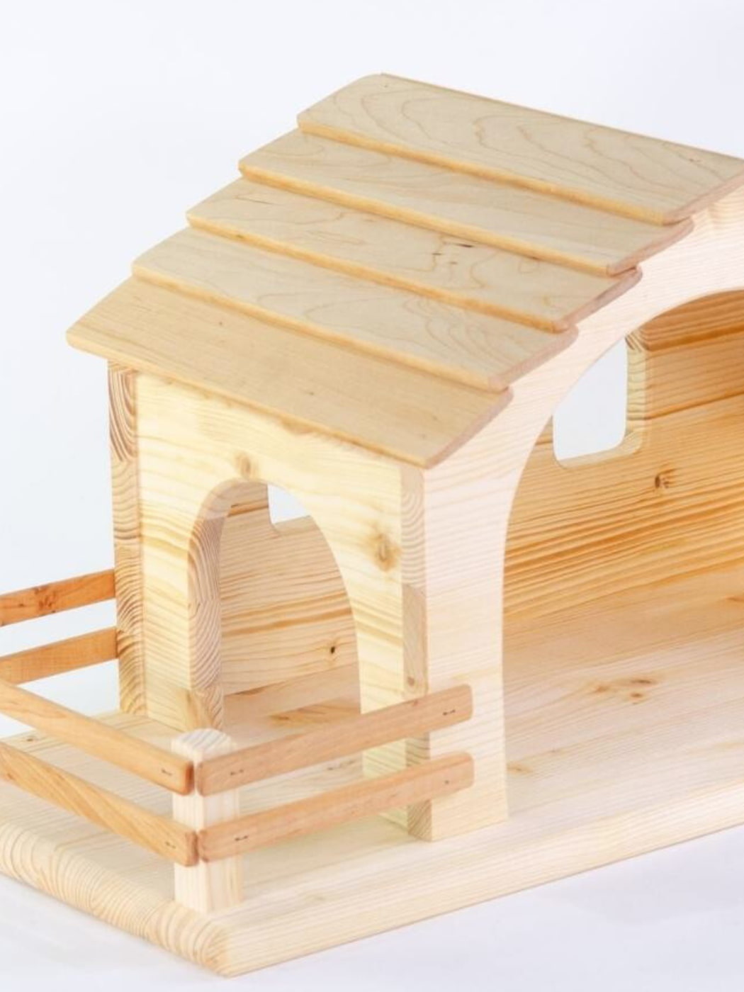 Large Wooden Nativity Stable