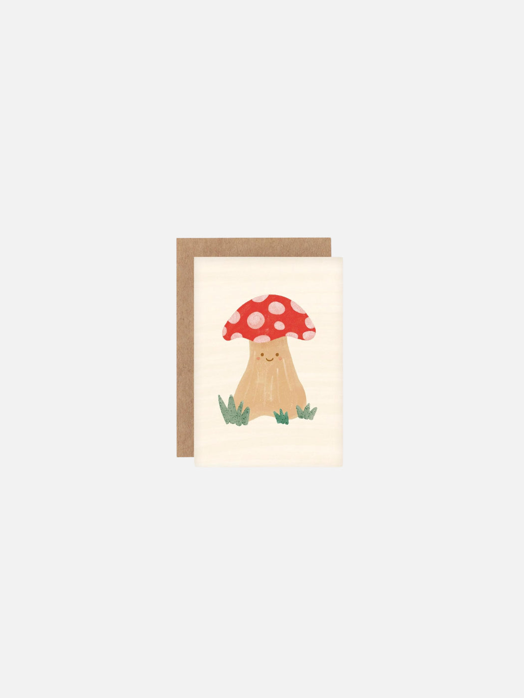 little mushroom greeting card