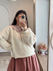 Detachable Peter Pan Collar - Fleur