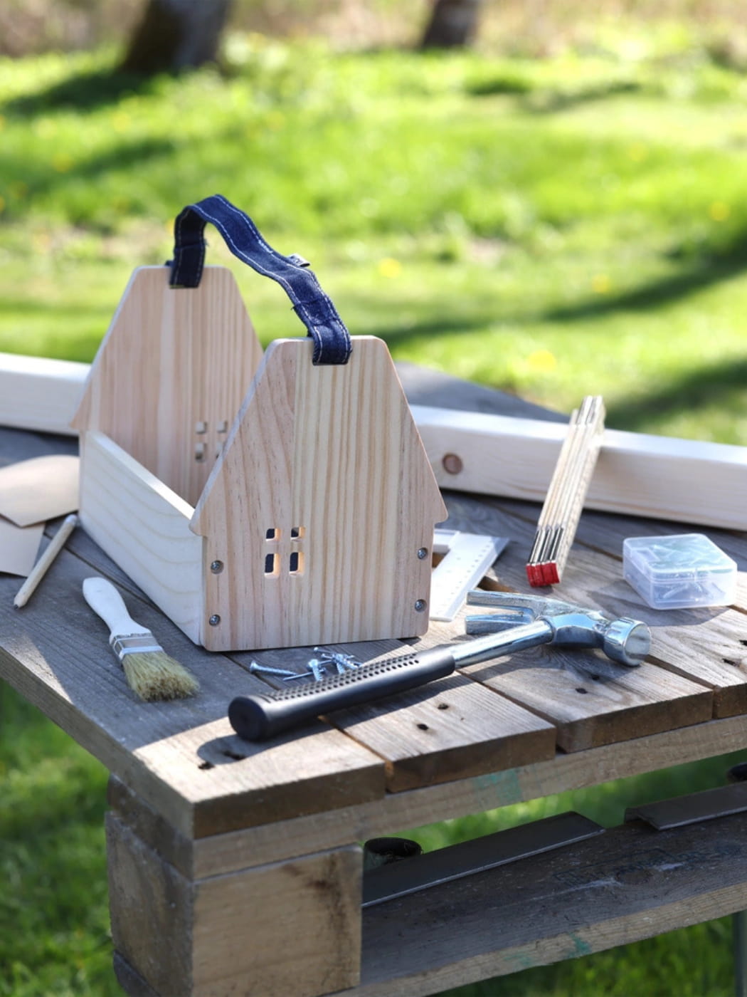 Tool Box with Tools and Accessories