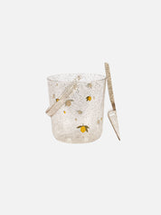 Glitter Bucket and Spade - Lemon