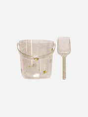 Glitter Bucket and Spade - Lemon
