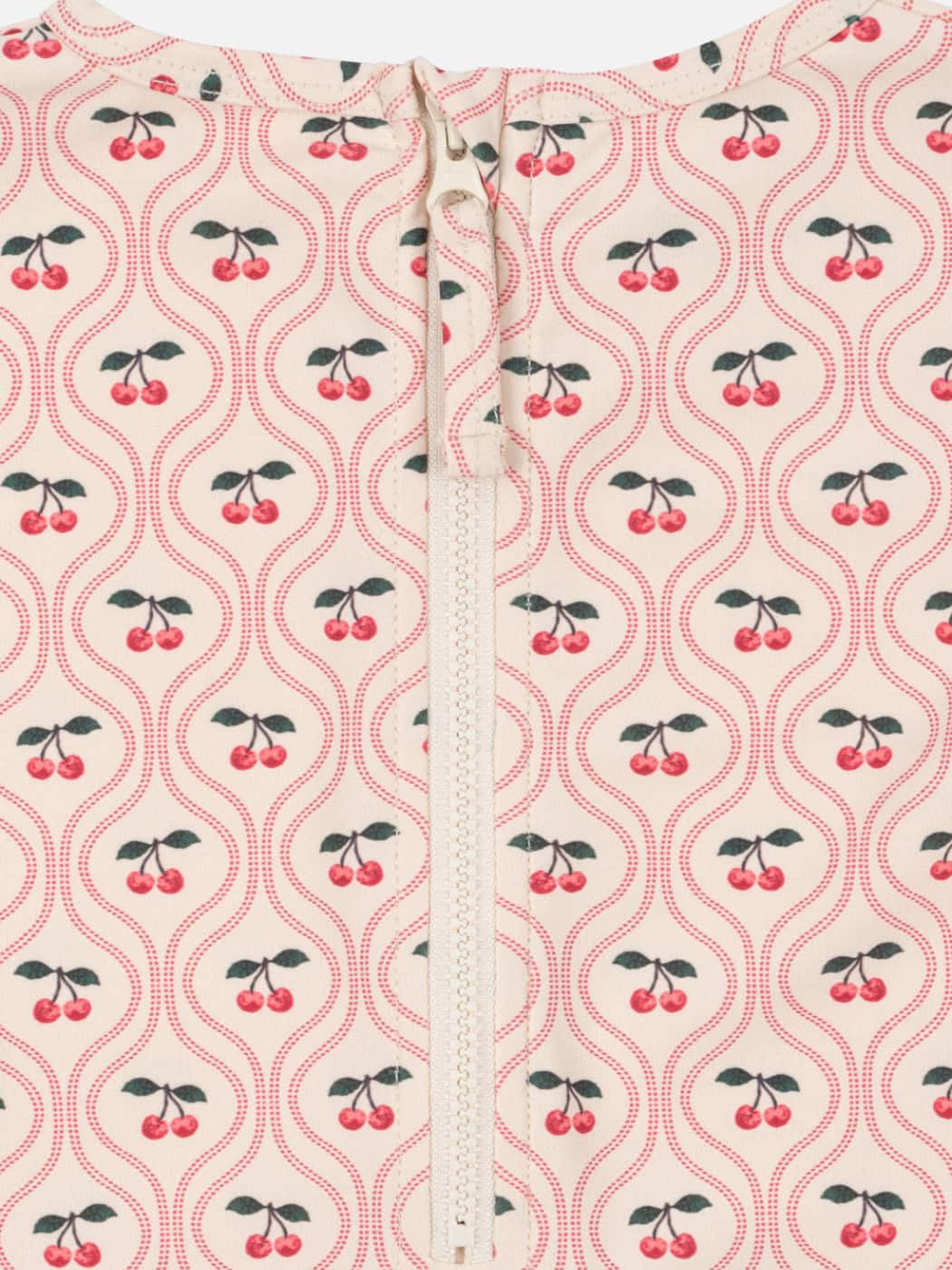 Merle Longsleeve Swimsuit - Cherry Pink