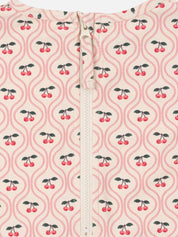 Merle Longsleeve Swimsuit - Cherry Pink