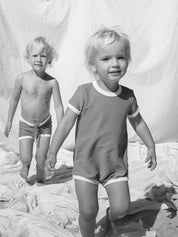 Rib Onesie - Parrot Green