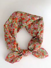 Liberty Cotton Scarf - Rose