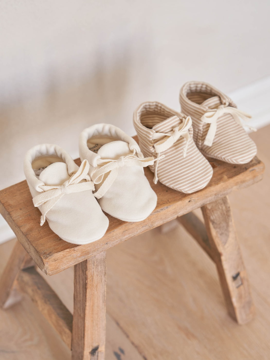 Baby Booties - Ivory