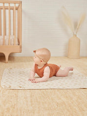 Waffel-Babydecke - Honigblume