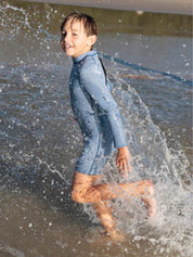 Springsuit Wetsuit - Dusty Blue + Marine