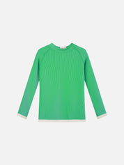 Rib Rashie - Parrot Green