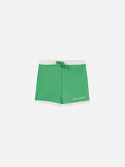 Rib Surf Short - Parrot Green
