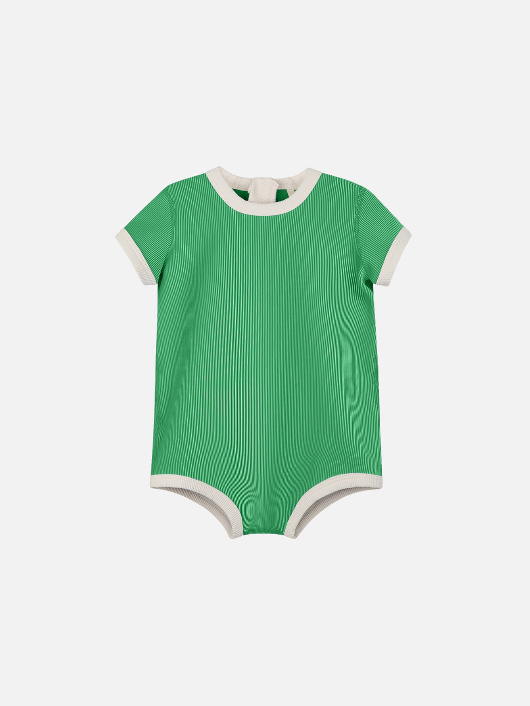 Rib Onesie - Parrot Green