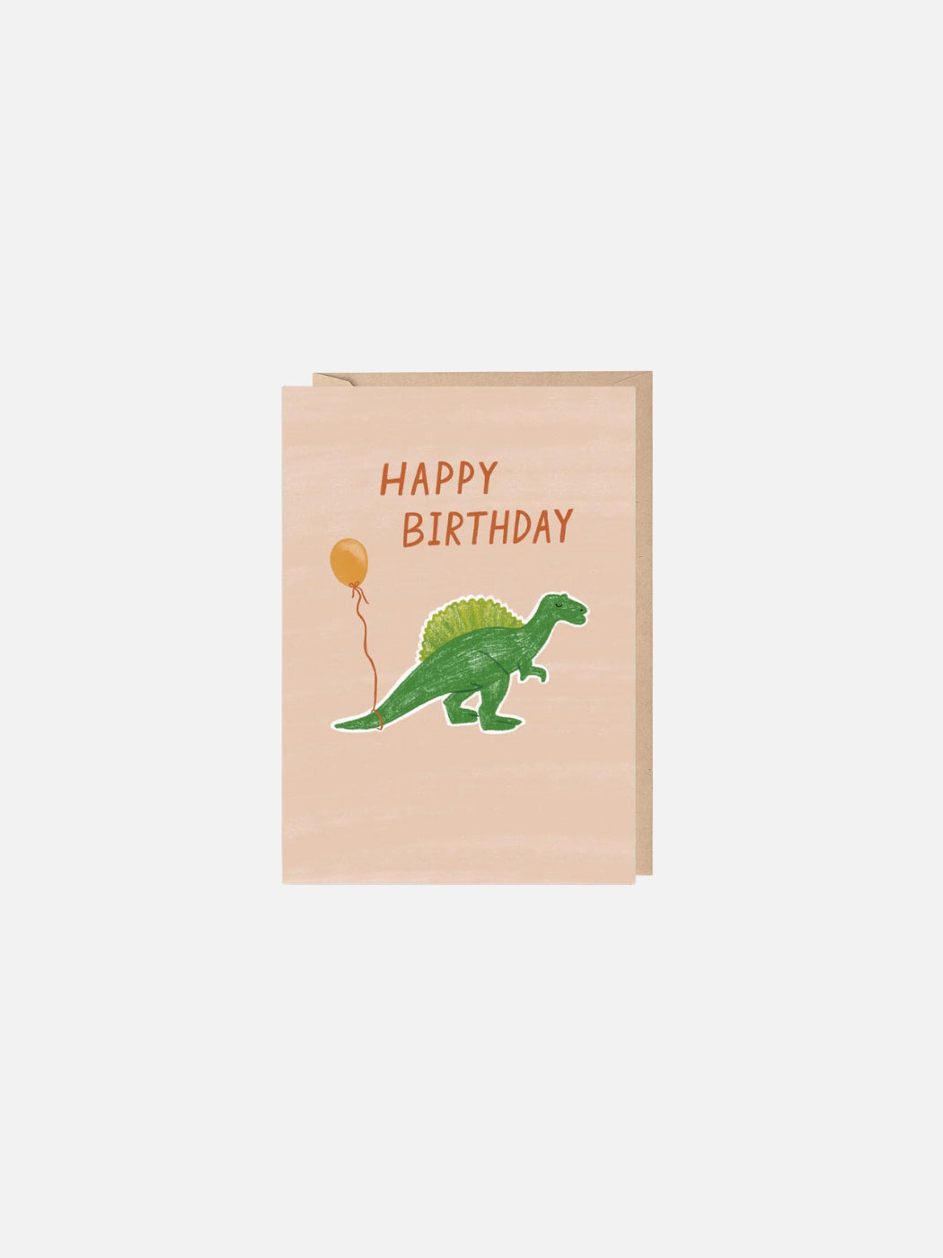 Dinosaur Happy Birthday Card
