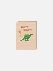 Dinosaur Happy Birthday Card