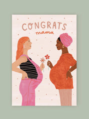 Congrats Mama Card