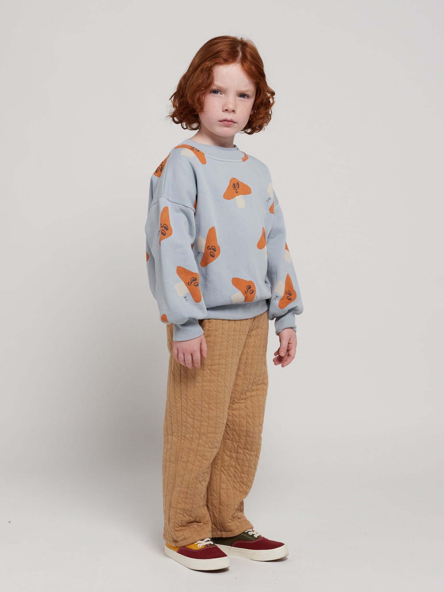 Mr Mushroom All Over Sweatshirt