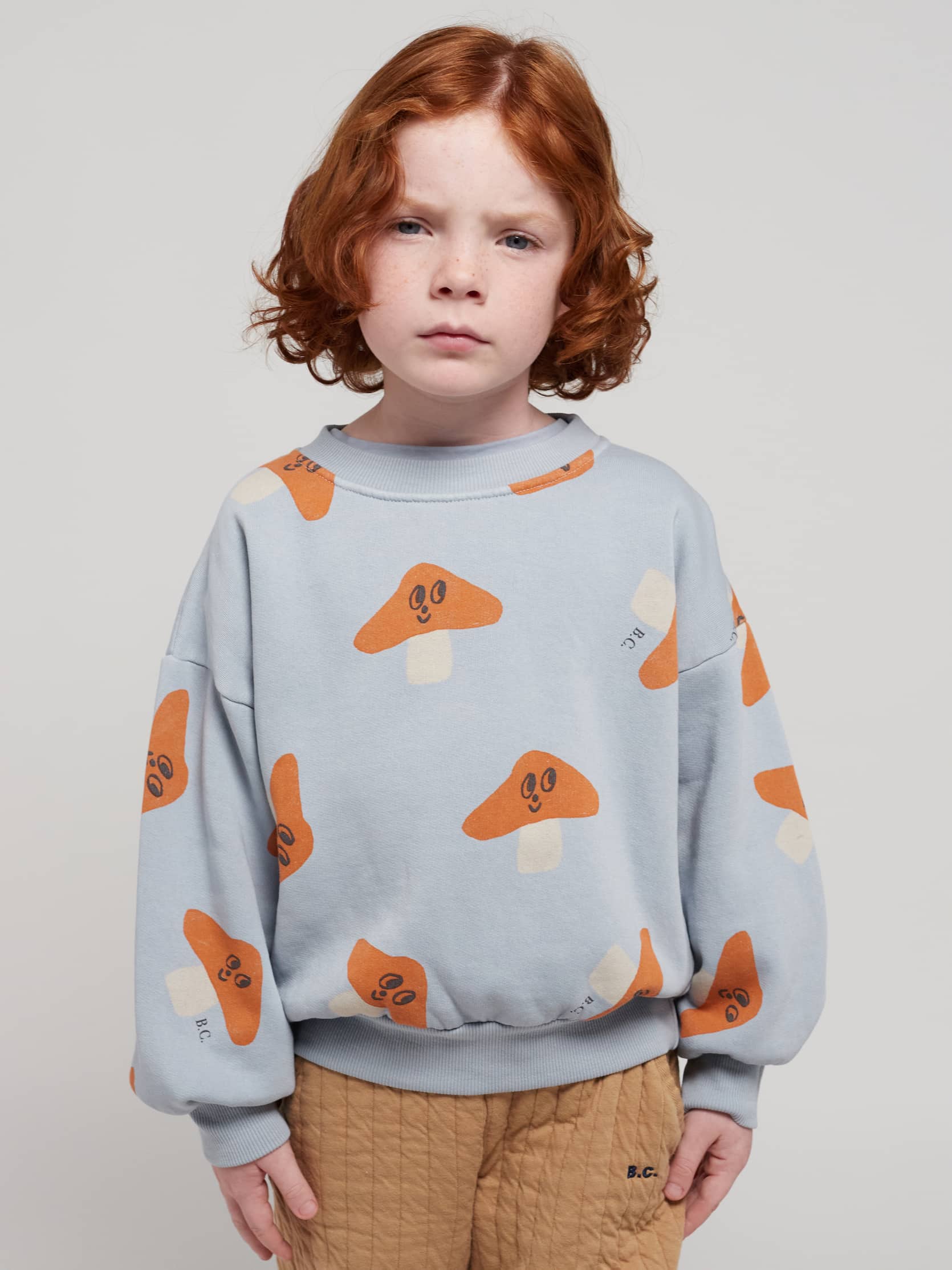 Mr Mushroom All Over Sweatshirt