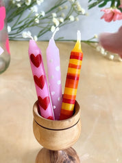 Celebration Candle - Hearts