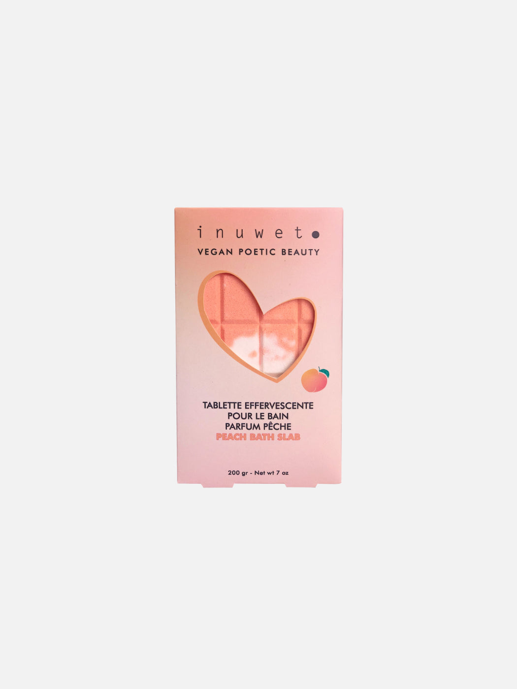 Fizzer Bath Slab - Peach