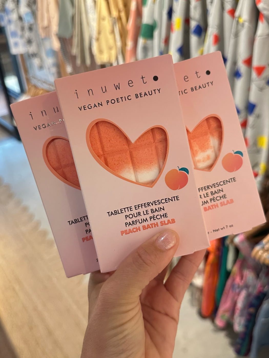 Fizzer Bath Slab - Peach