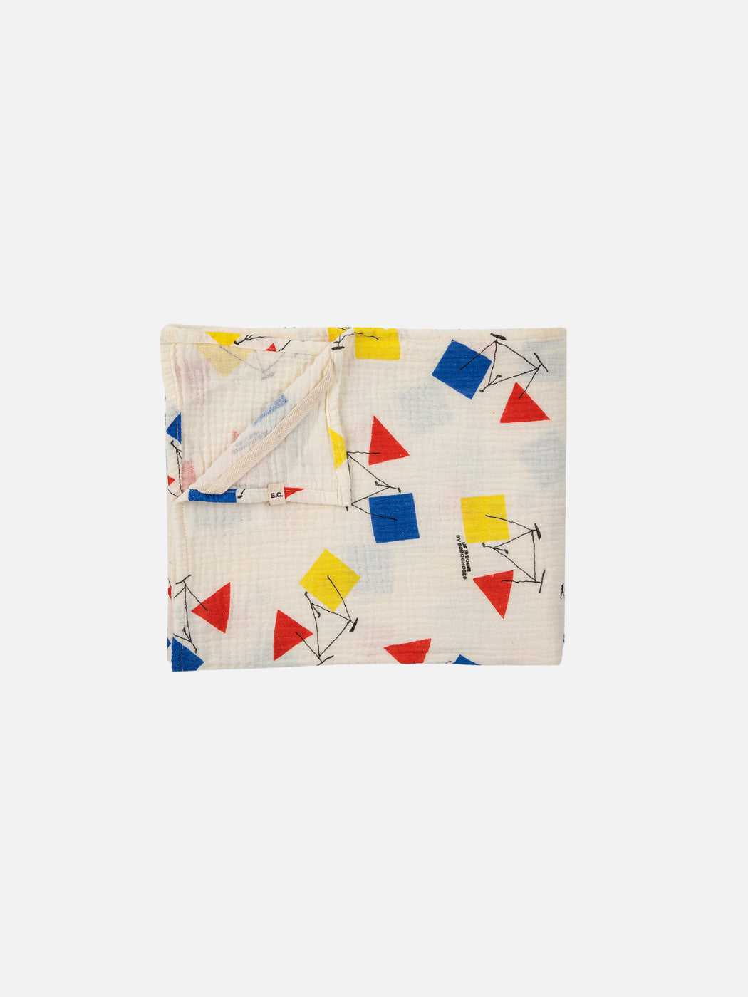 Crazy Bike All Over Muslin Swaddle