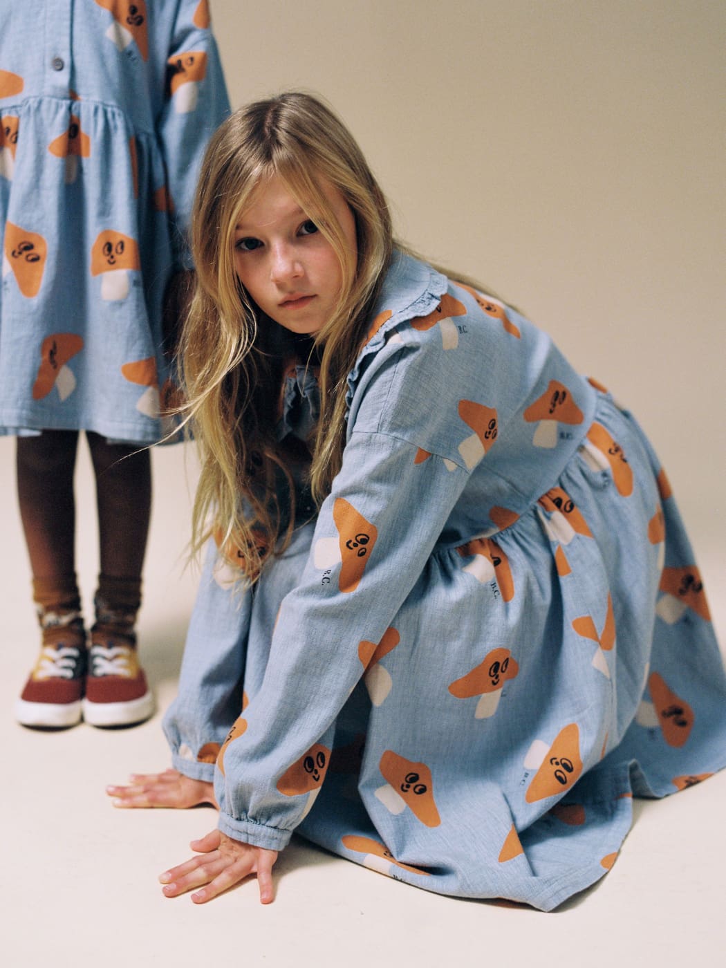 Mr Mushroom Woven Dress