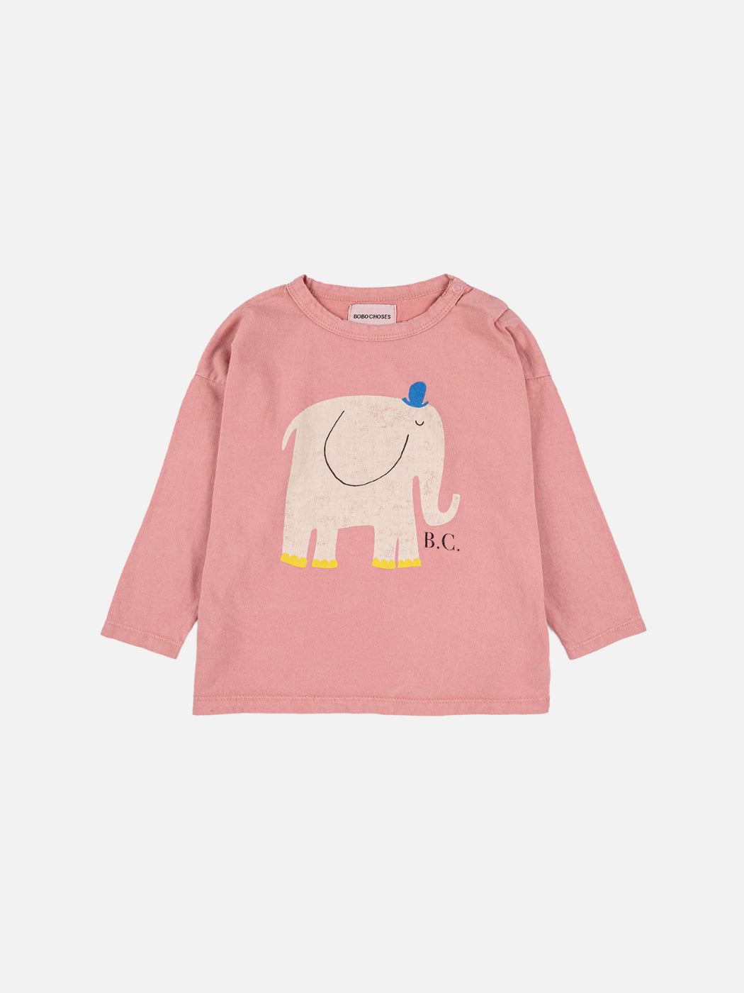 The Elephant Long Sleeve Baby T-Shirt