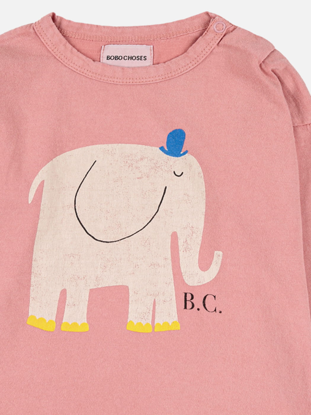 The Elephant Long Sleeve Baby T-Shirt