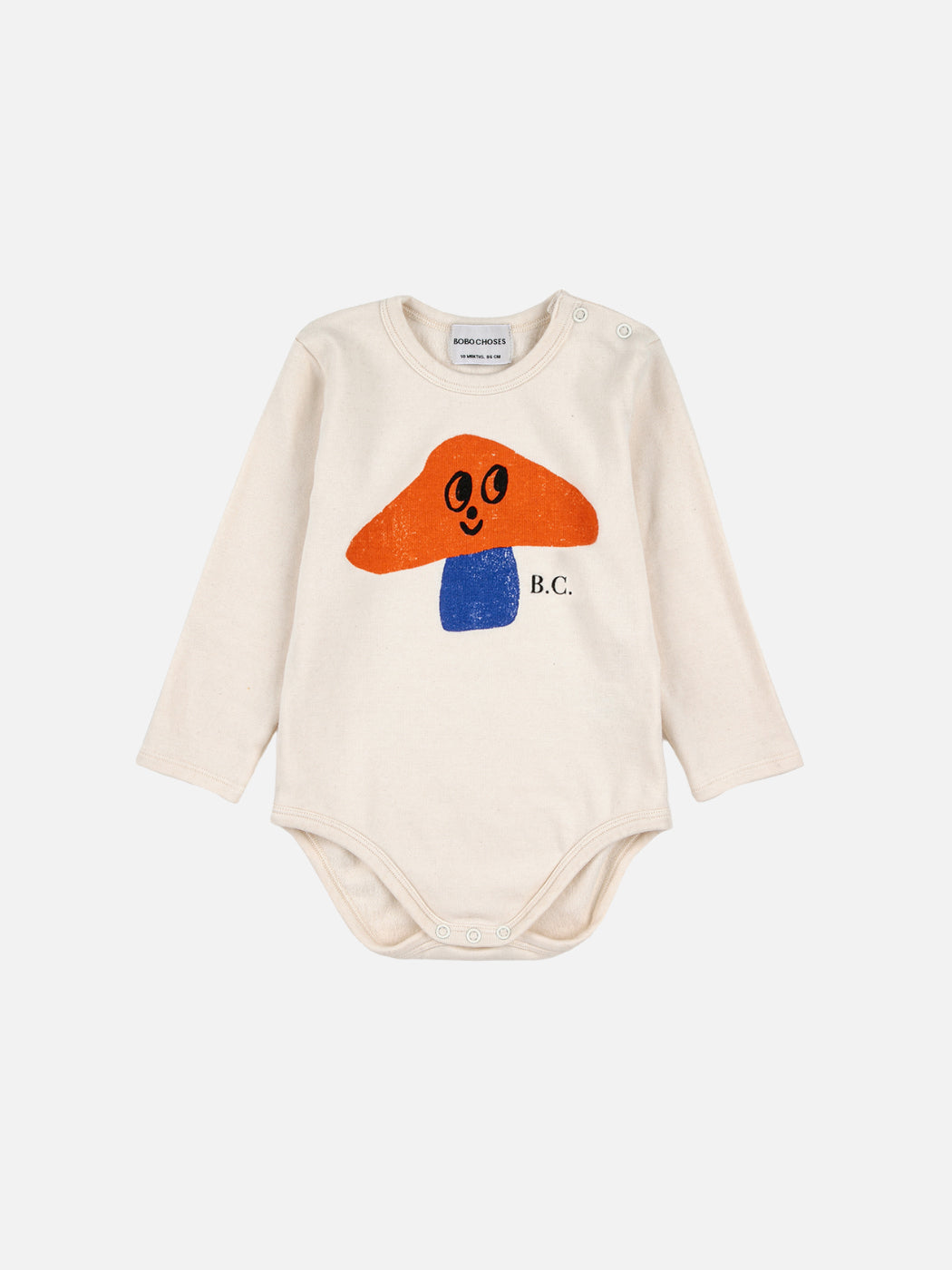 Mr Mushroom Long Sleeve Bodysuit