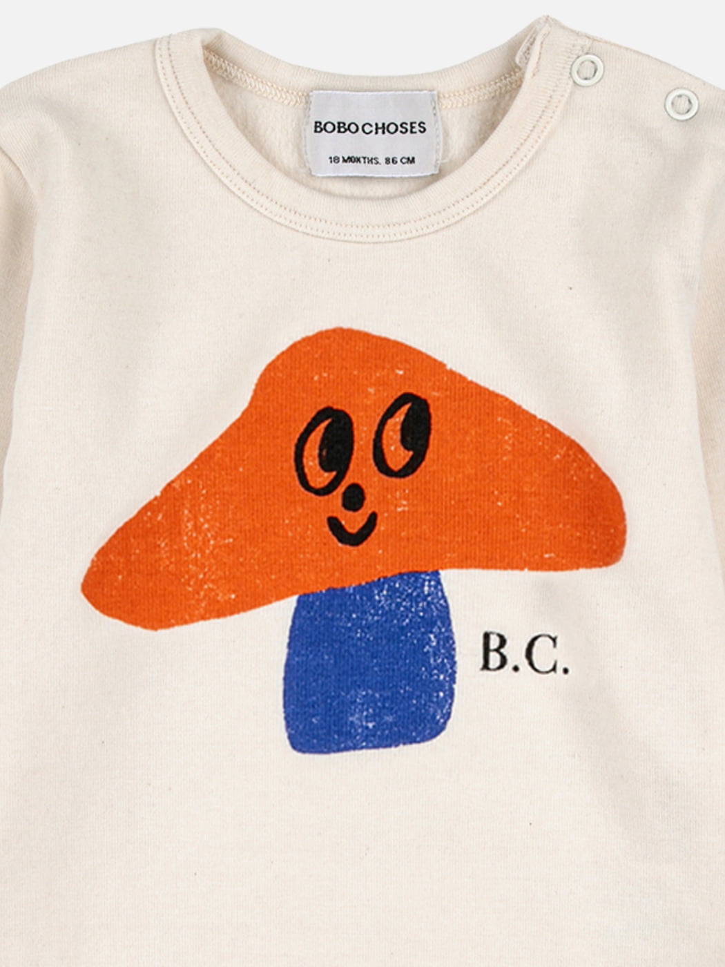 Mr Mushroom Long Sleeve Bodysuit