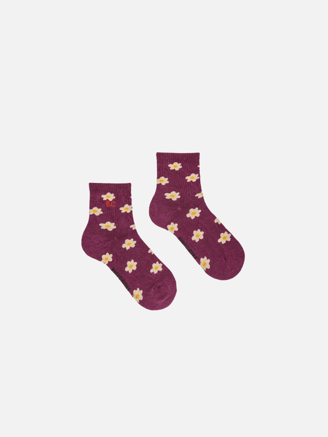 Little Flower Short Kids Socks