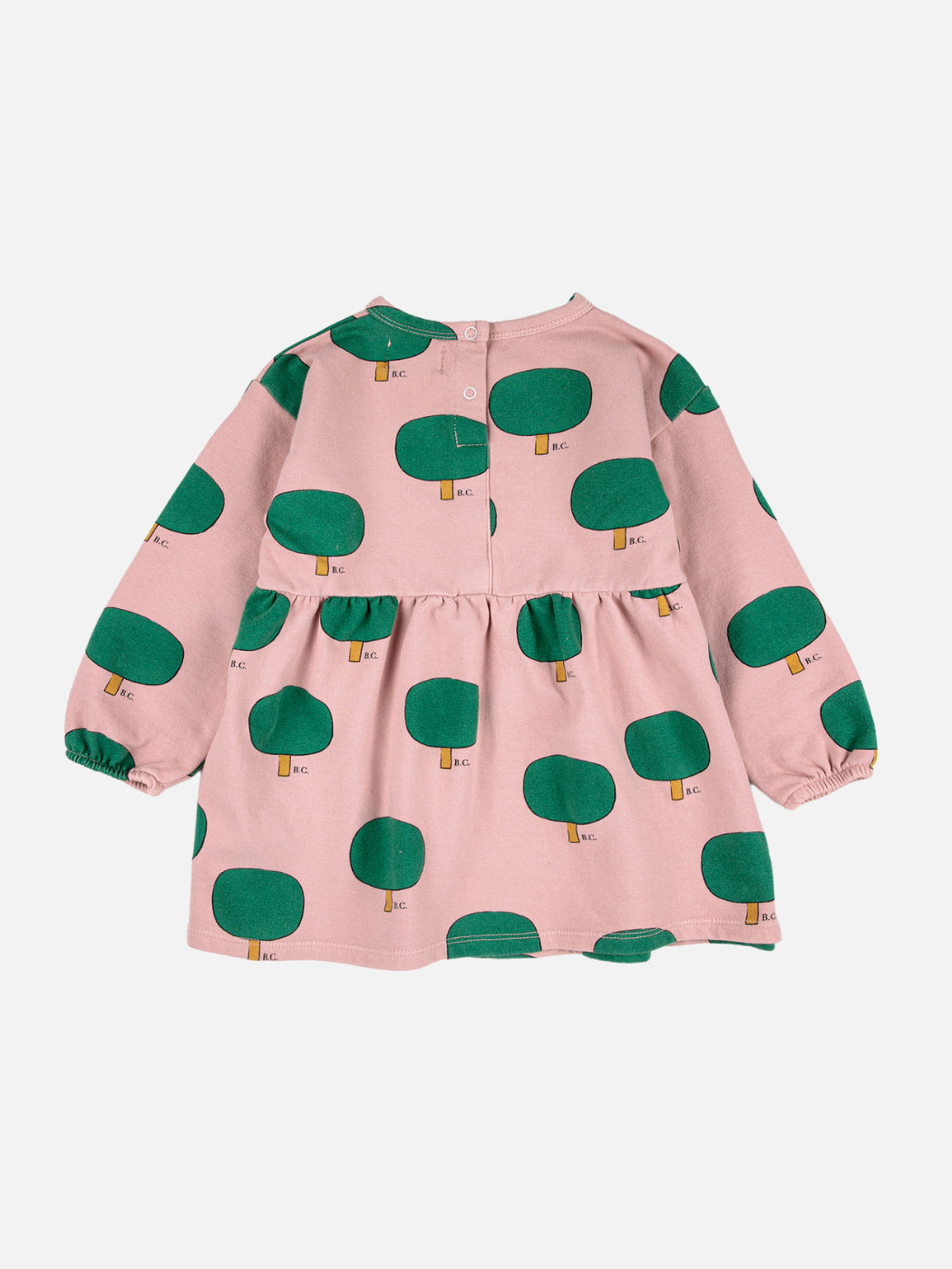 Green Tree All Over Baby Dress