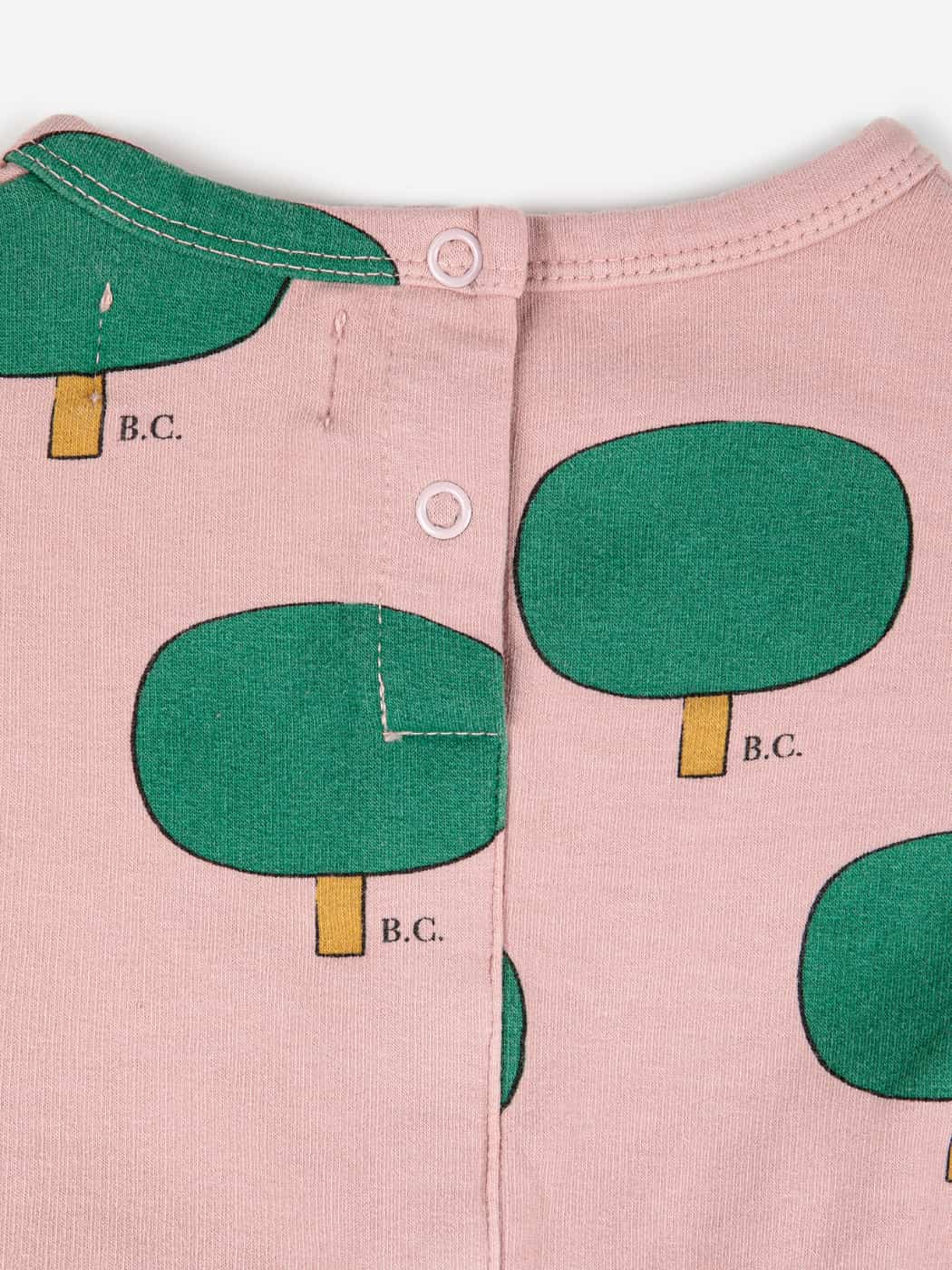 Green Tree All Over Baby Dress