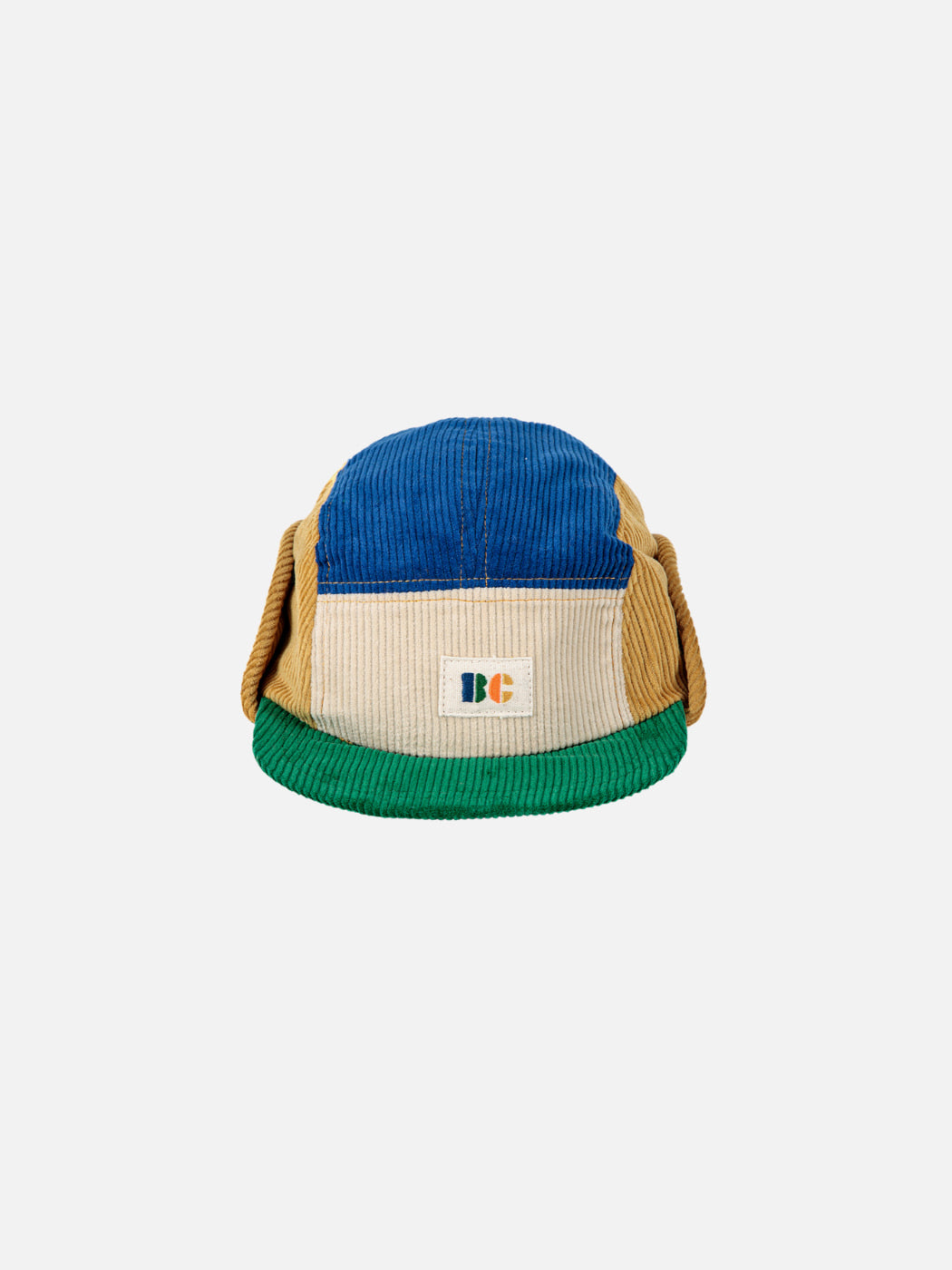 Corduroy Colourblock Cap