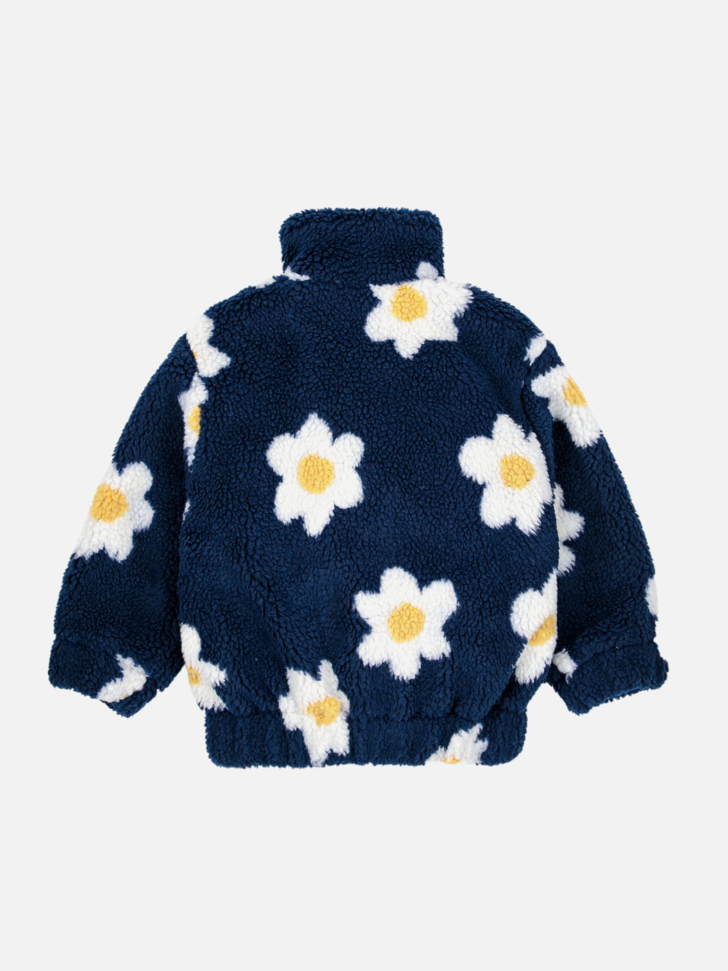 Big Flower Jacquard Bomber Jacket