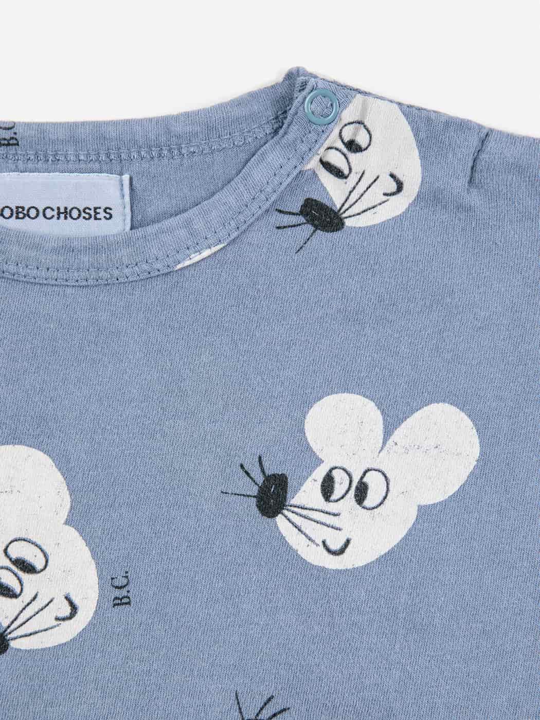 Mouse All Over Long Sleeve Baby T-Shirt