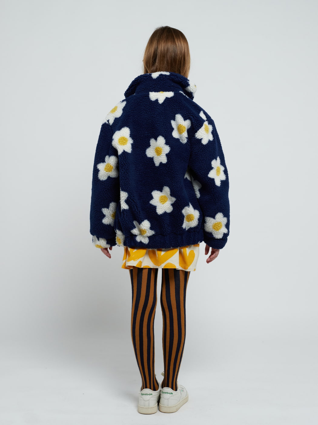 Big Flower Jacquard Bomber Jacket