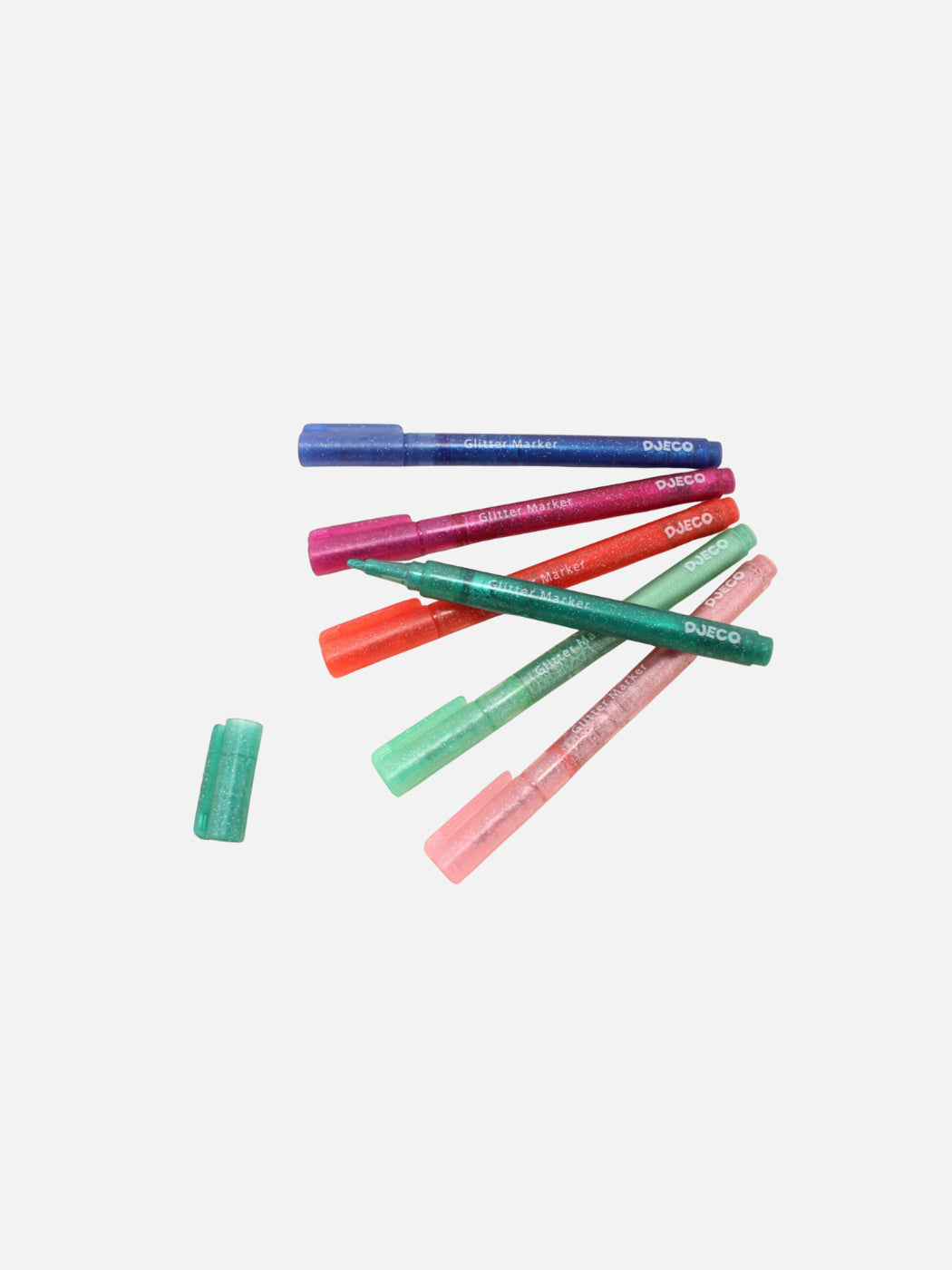 Sweet Glitter Markers 6 Pack