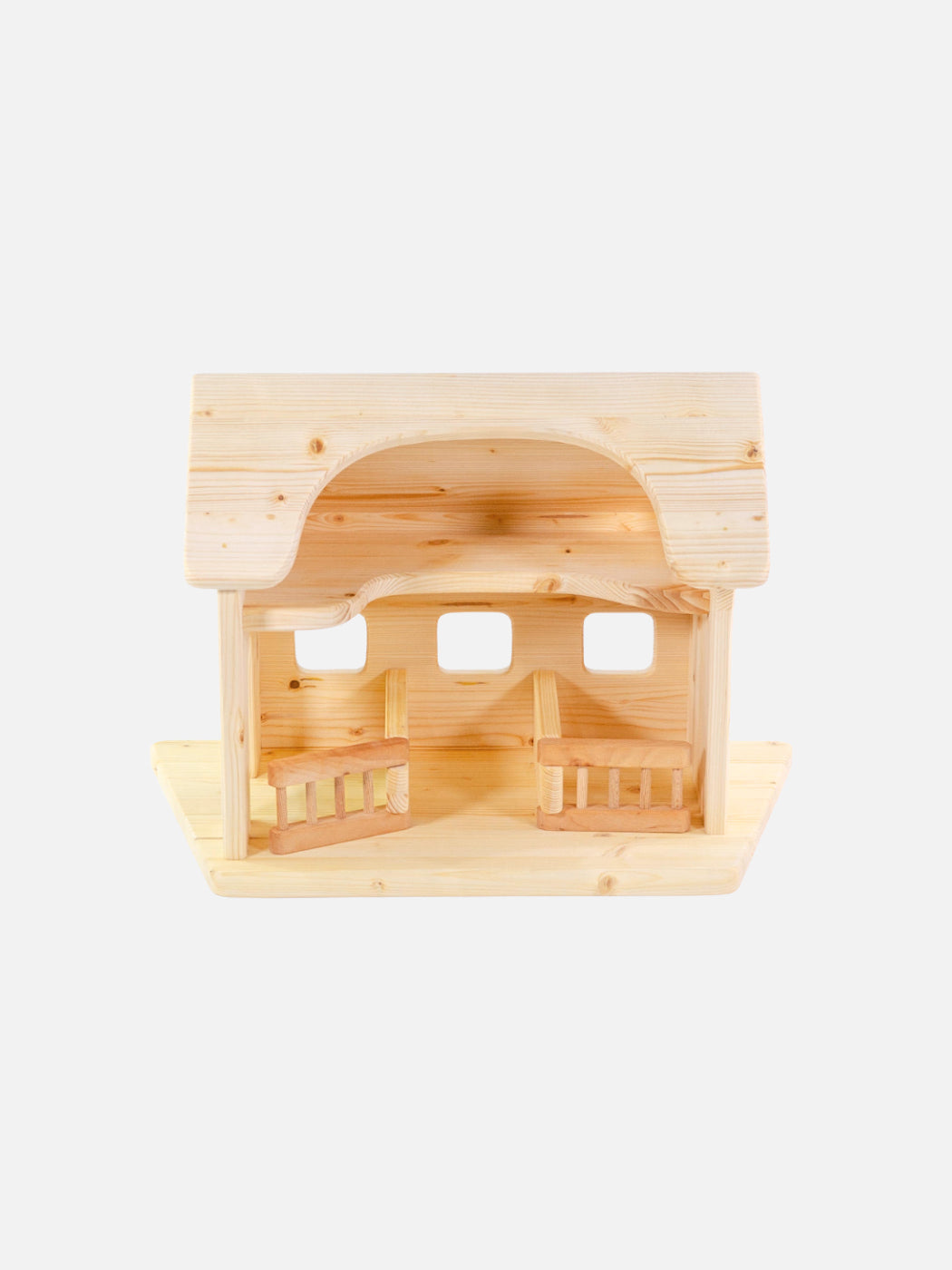Wooden Cattle Shed