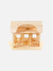 Wooden Cattle Shed