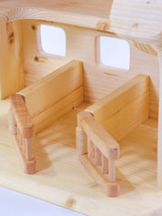Wooden Cattle Shed
