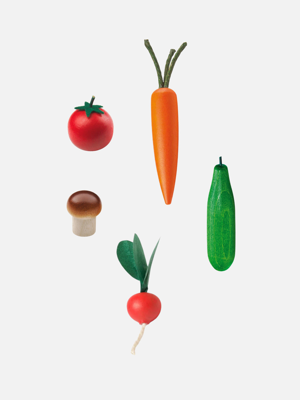 Wooden Assorted Play Vegetables