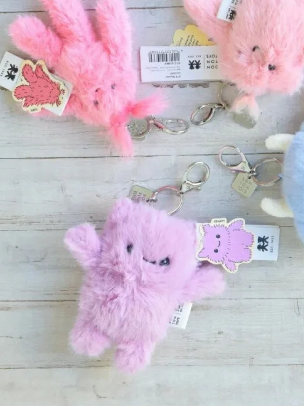 Glimpy Monster Keychain