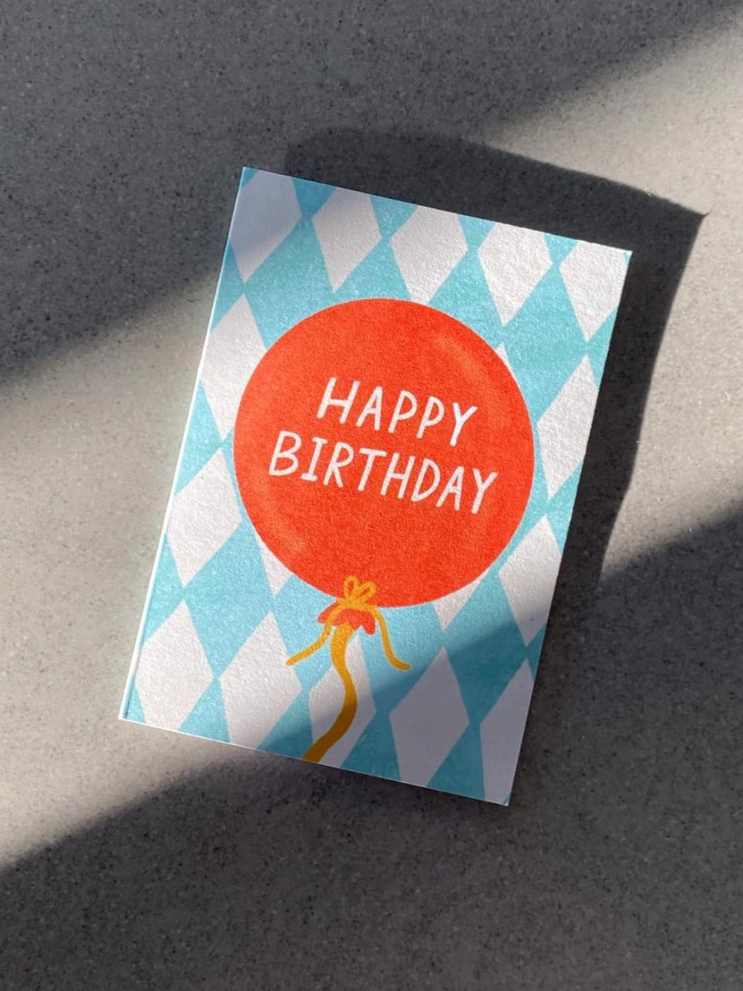 Birthday Balloon Mini Card