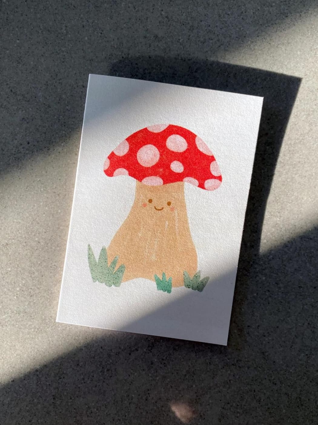 Mushroom Mini Card