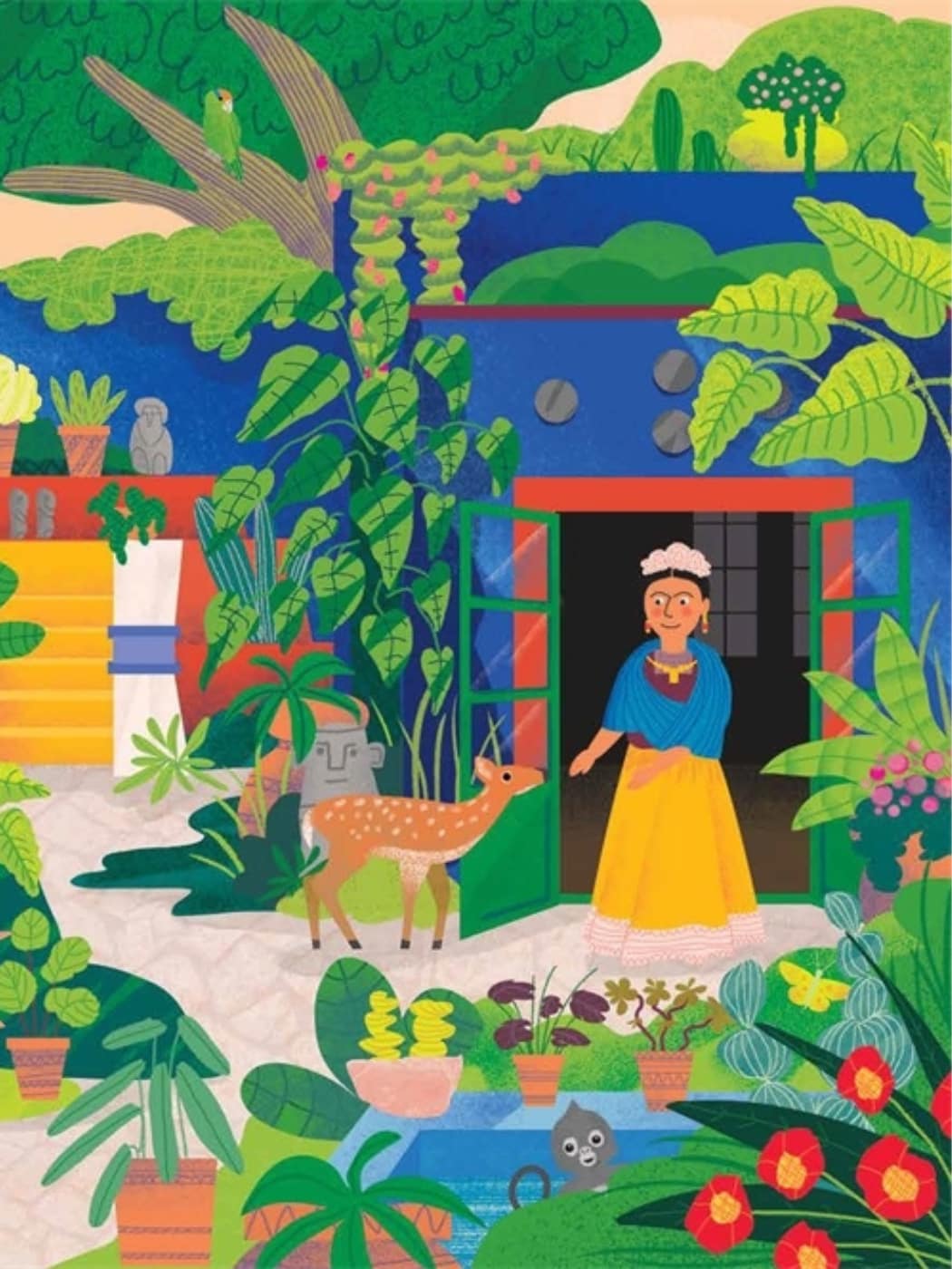 In an Artist's Garden