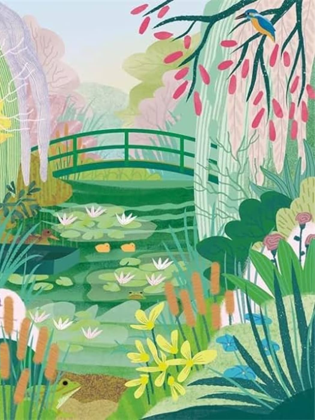 In an Artist's Garden