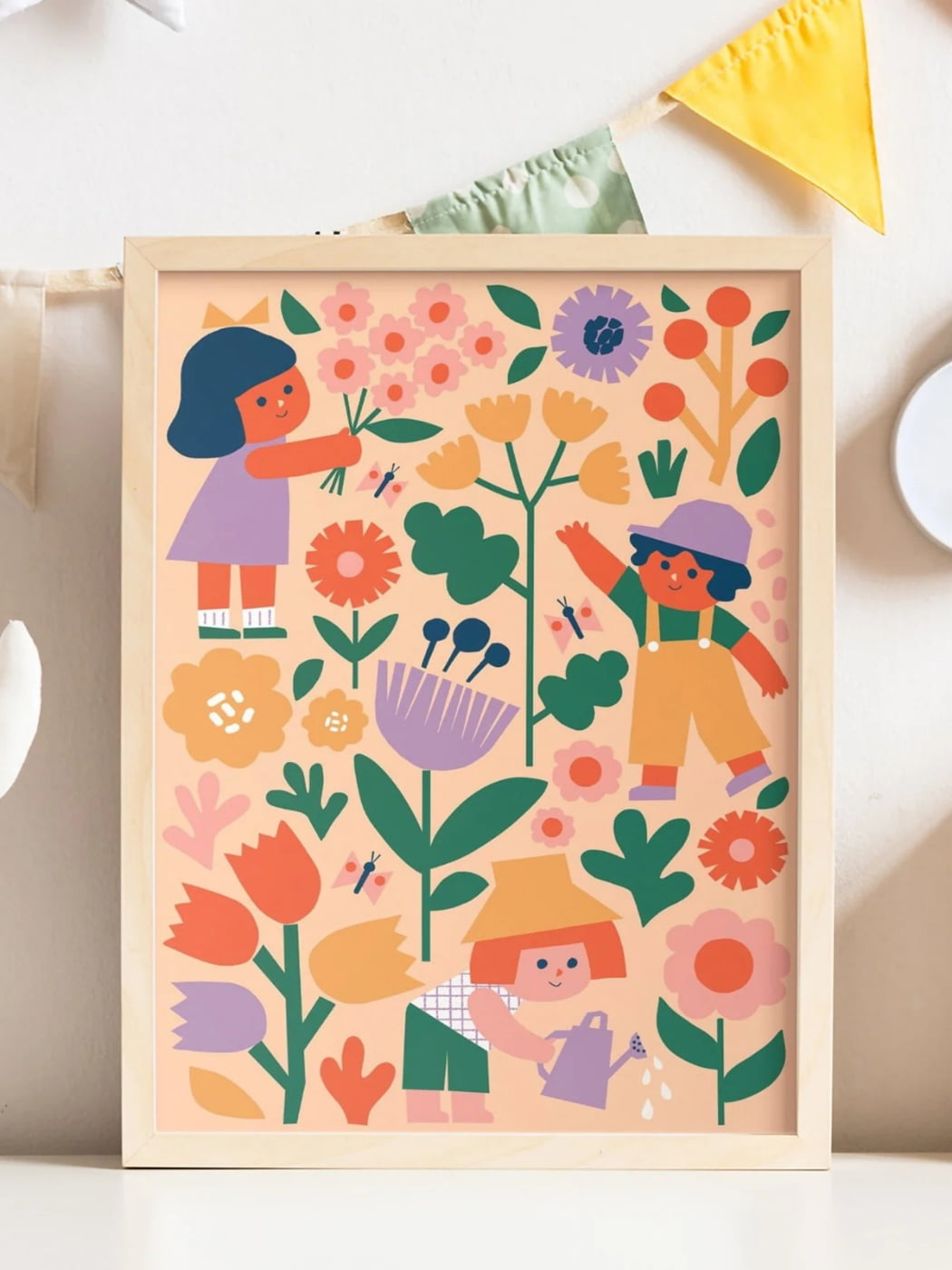 Kids Paint by Numbers - Flower Patch