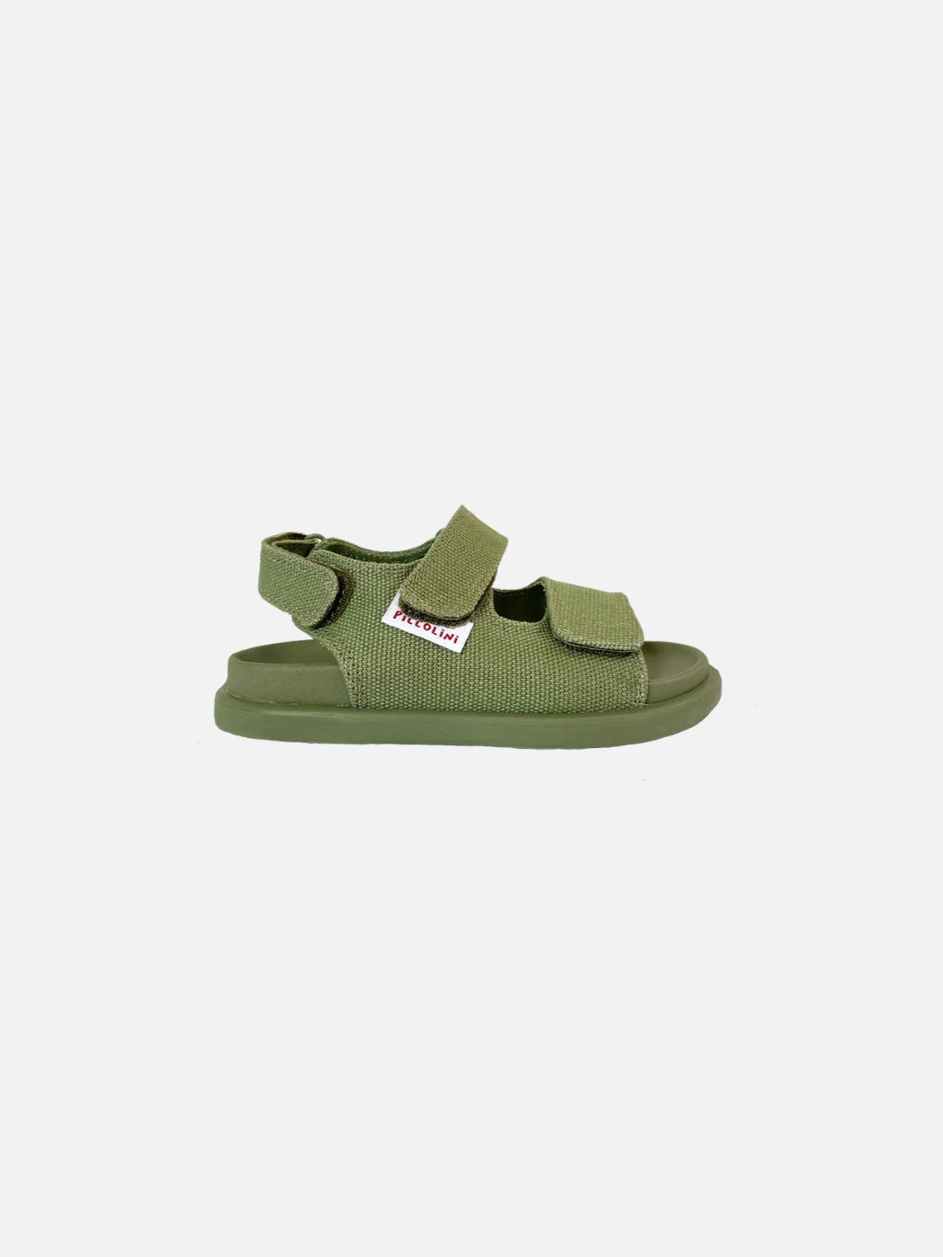 Organic Canvas Sandals - Khaki